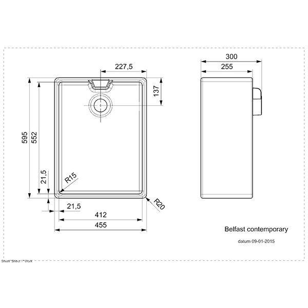 Reginox Belfast Contemporary Ceramic Kitchen Sink Buy Now