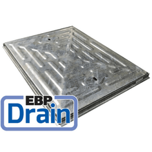Load image into Gallery viewer, Single Seal Solid Top Galvanised Manhole Cover - All Sizes - EBP Building Products Drainage
