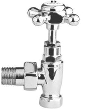 Load image into Gallery viewer, Angled Crosshead Radiator Valve (Pair) - Bayswater
