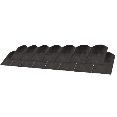 Eco Slate (Recycled Plastic) Roof Tile (Pack of 16) - All Colours - Eco Roof Roof Tile