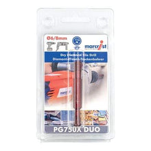 Load image into Gallery viewer, PG750X 6/8mm Duo Dry Diamond Tile Drill - Marcrist Tools &amp; Workwear
