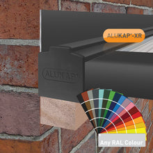 Load image into Gallery viewer, Alukap-XR 60mm Aluminium Wall Bar with Rafter Gasket and End Cap - All Lengths - Clear Amber Roofing
