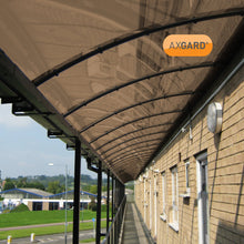 Load image into Gallery viewer, Axgard 5mm Bronze UV Protect Polycarbonate Sheets - All Sizes - Clear Amber Roofing
