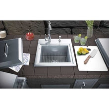 Load image into Gallery viewer, Sunstone Premium Water Sink with Faucet / Soap Dispenser / Grid Base - Sunstone Outdoor Kitchens
