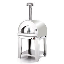 Load image into Gallery viewer, Fontana Margherita Gas Fired Pizza Oven - Stainless Steel with Trolley
