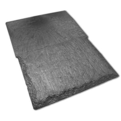 IKOslate Recycled Synthetic Roof Slate - Slate Grey (Pack of 27 - 1.5m2 Coverage) - IKO Roofing