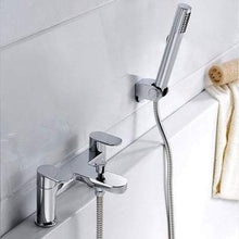Load image into Gallery viewer, Compact Round Bath Shower Mixer in Chrome - RAK Ceramics
