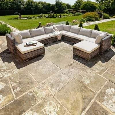 Livingstone Corner Sofa Set 7 - EnviroBuild Outdoor & Garden