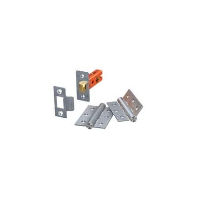 Latch and Hinge Door Pack x 76mm Latch / 102mm Hinges - All Finish - Sparka Uk