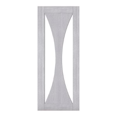 Sorrento Light Grey Ash Glazed Internal Door - All Sizes - Deanta