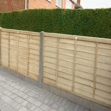 Load image into Gallery viewer, Forest 6ft x 3ft Pressure Treated Superlap Fence Panel - Forest Garden
