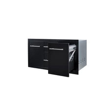 Load image into Gallery viewer, Sunstone Multi Storage Combo with Plastic Bin - Sunstone Outdoor Kitchens

