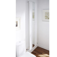 Load image into Gallery viewer, Bordeaux Vertical Wall-Mounted White Radiator - 1800 x 500mm - Aqua
