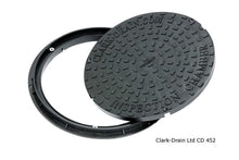 Load image into Gallery viewer, Inspection Chamber  Manhole Cover &amp; Frame 450mm (3.5 Tonne)
