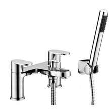 Load image into Gallery viewer, Compact Round Bath Shower Mixer in Chrome - RAK Ceramics
