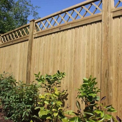wooden fence trellis topper Jacksons Diamond Trellis Fence Panel Topper