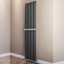 Load image into Gallery viewer, Azar Vertical Aluminium Designer Radiator - All Sizes - Aqua
