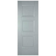 Load image into Gallery viewer, Amsterdam Grey Primed 3 Panel Interior Door - All Sizes - LPD Doors Doors

