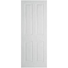 Load image into Gallery viewer, Moulded Textured White Primed 4 Panel Interior Fire Door FD30 - All Sizes - LPD Doors Doors
