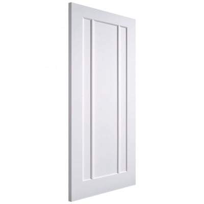 Lincoln White Primed 3 Panel Interior Fire Door FD30 - All Sizes - LPD Doors Doors