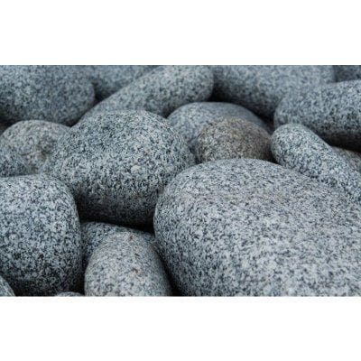 200mm x 250mm Silver Grey Boulders - 850kg Bag - Build4less