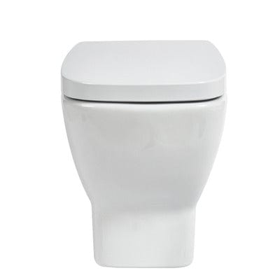 Piccolo Wall-Hung Toilet for use with Cistern & Frame Pack - Aqua