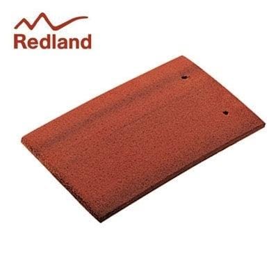 Redland Concrete Plain Eave Tile - Farmhouse Red