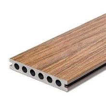 Load image into Gallery viewer, RynoTerrace Signature Woodgrain Reversible Composite Deck Board - 3m x 142mm x 22mm- All Colours - Ryno Outdoor &amp; Garden
