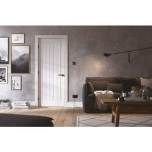 Load image into Gallery viewer, Mexicano White Primed Interior Fire Door FD60 - All Sizes - LPD Doors Doors
