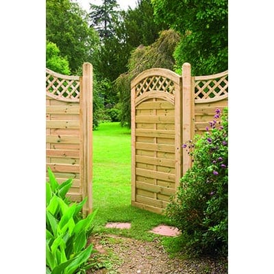 How to fit a garden gate