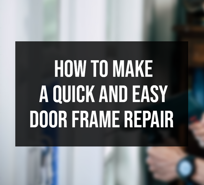 How to Make a Quick and Easy Door Frame Repair