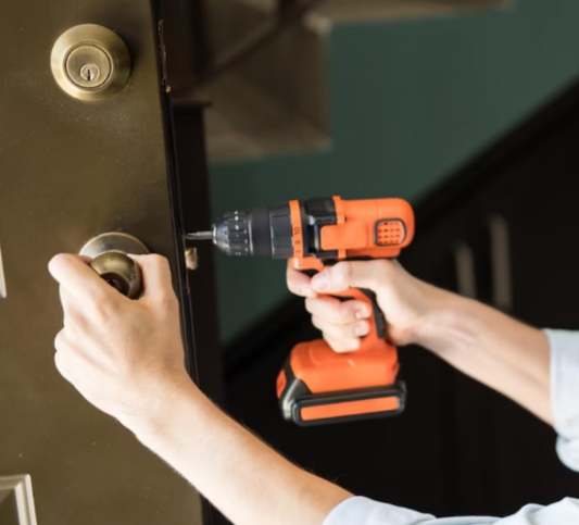 How to Put a Lock on a Door