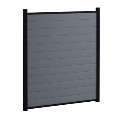 Black Fence Panels