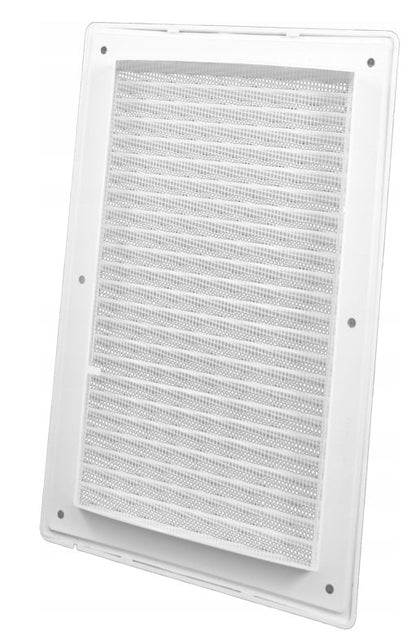 Louvre Vent White DL/140X210 RW LUX With Fly Mesh - Best4Trade-Retail