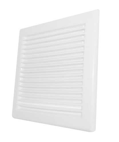 Louvre Vent White DL/135 RW LUX With Fly Mesh - Best4Trade-Retail