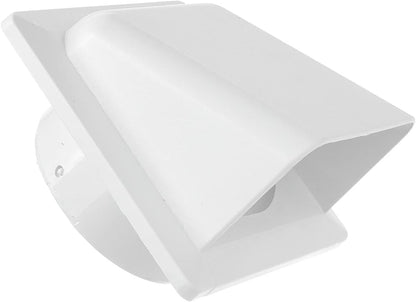 External White Louvre Vent  KRD/100 fi100mm - Best4Trade-Retail