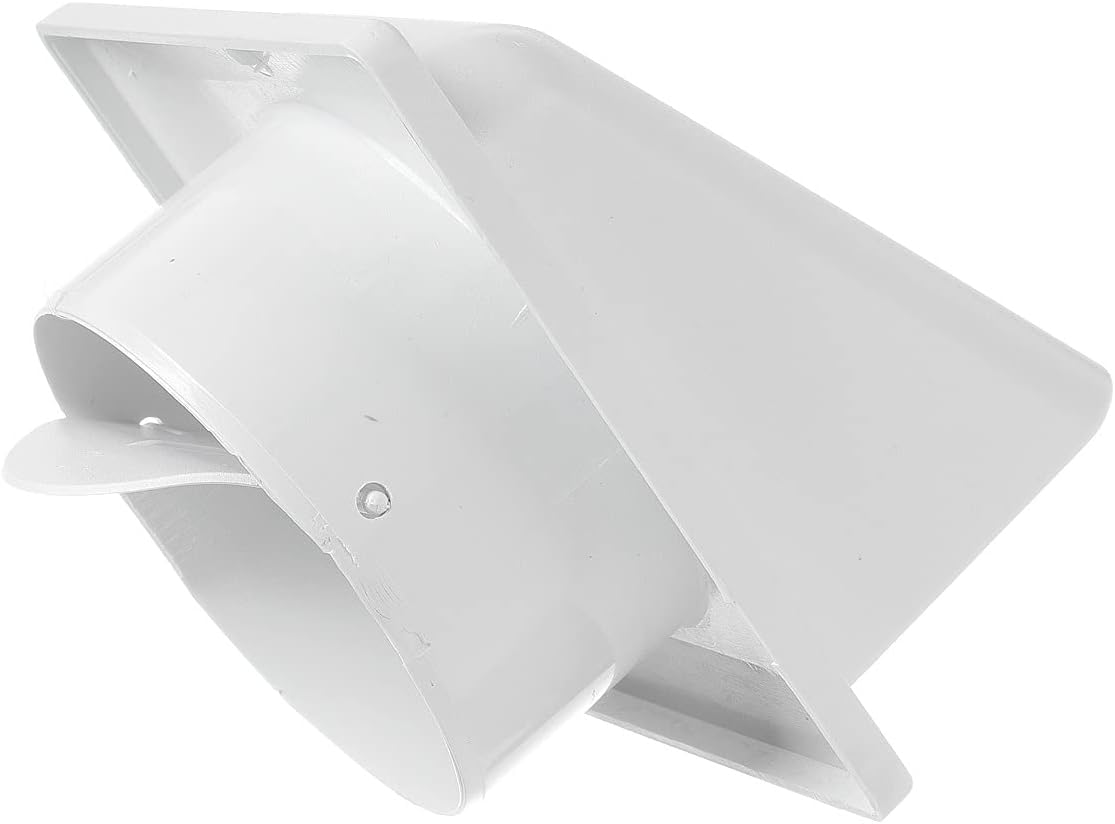 External White Louvre Vent  KRD/100 fi100mm - Best4Trade-Retail