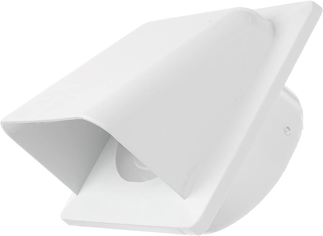 External White Louvre Vent  KRD/100 fi100mm - Best4Trade-Retail