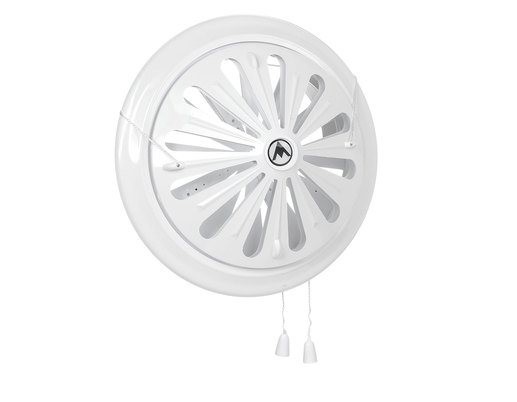 Adjustable Louvre Vent Round 80mm-160mm White - Best4Trade-Retail