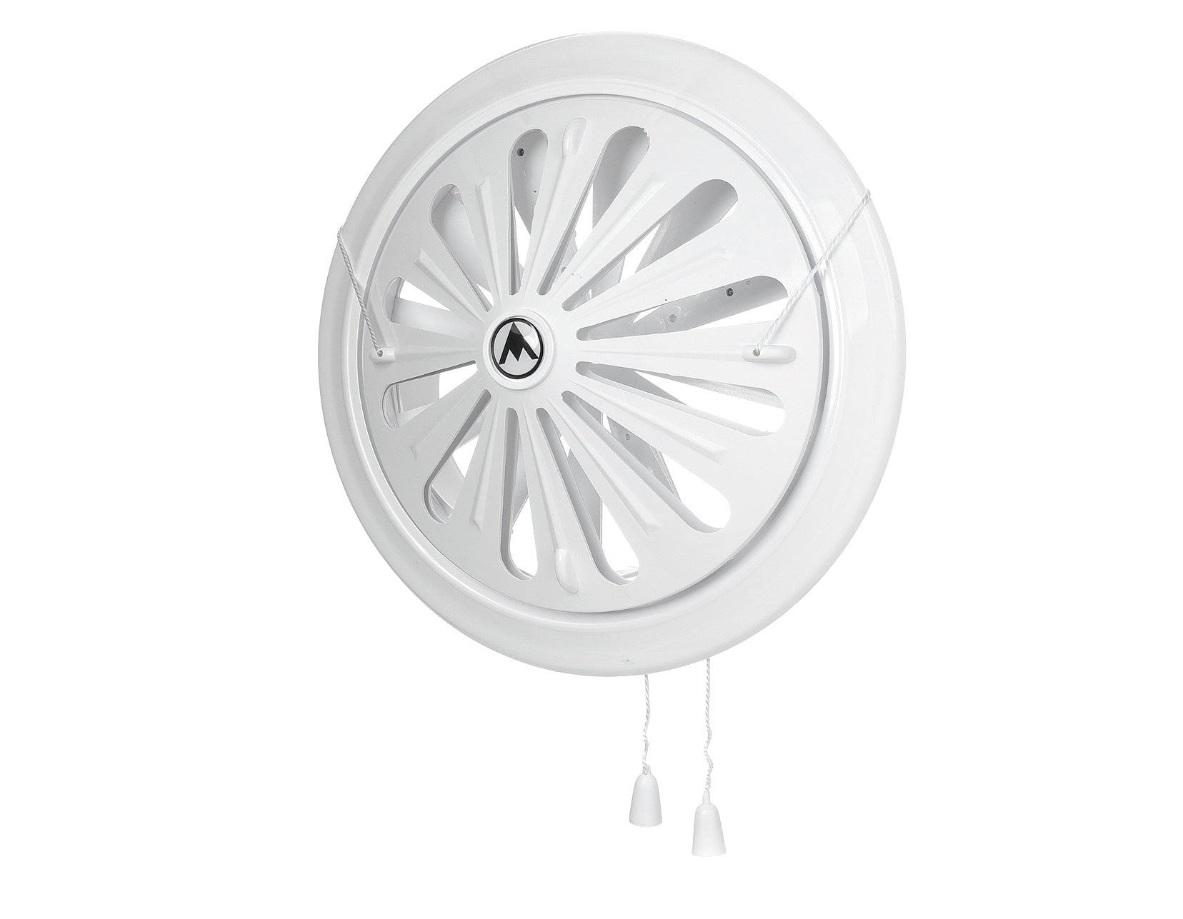 Adjustable Louvre Vent Round 80mm-160mm White - Best4Trade-Retail