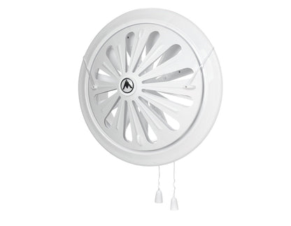 Adjustable Louvre Vent Round 80mm-160mm White - Best4Trade-Retail