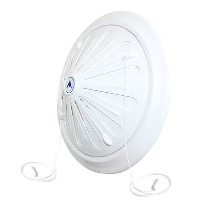 Adjustable Louvre Vent Round 80mm-160mm White - Best4Trade-Retail