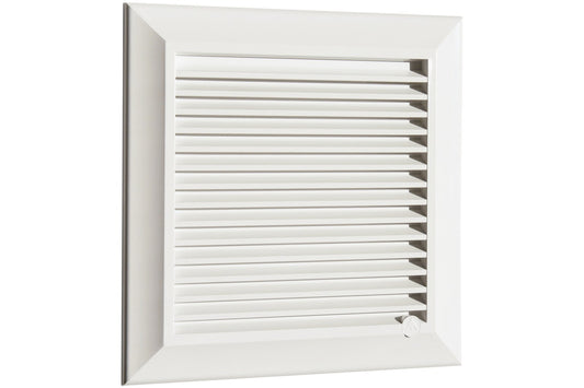 Louvre Vent White Duo Smart 165 With Fly Mesh - Best4Trade-Retail