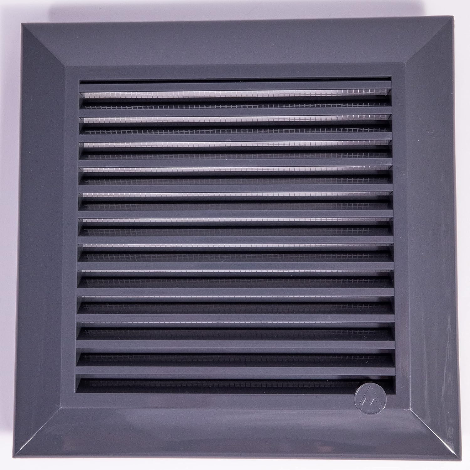 Louvre Vent Graphite Duo Smart 140/210 140mm X 210mm With Fly Mesh - Best4Trade-Retail