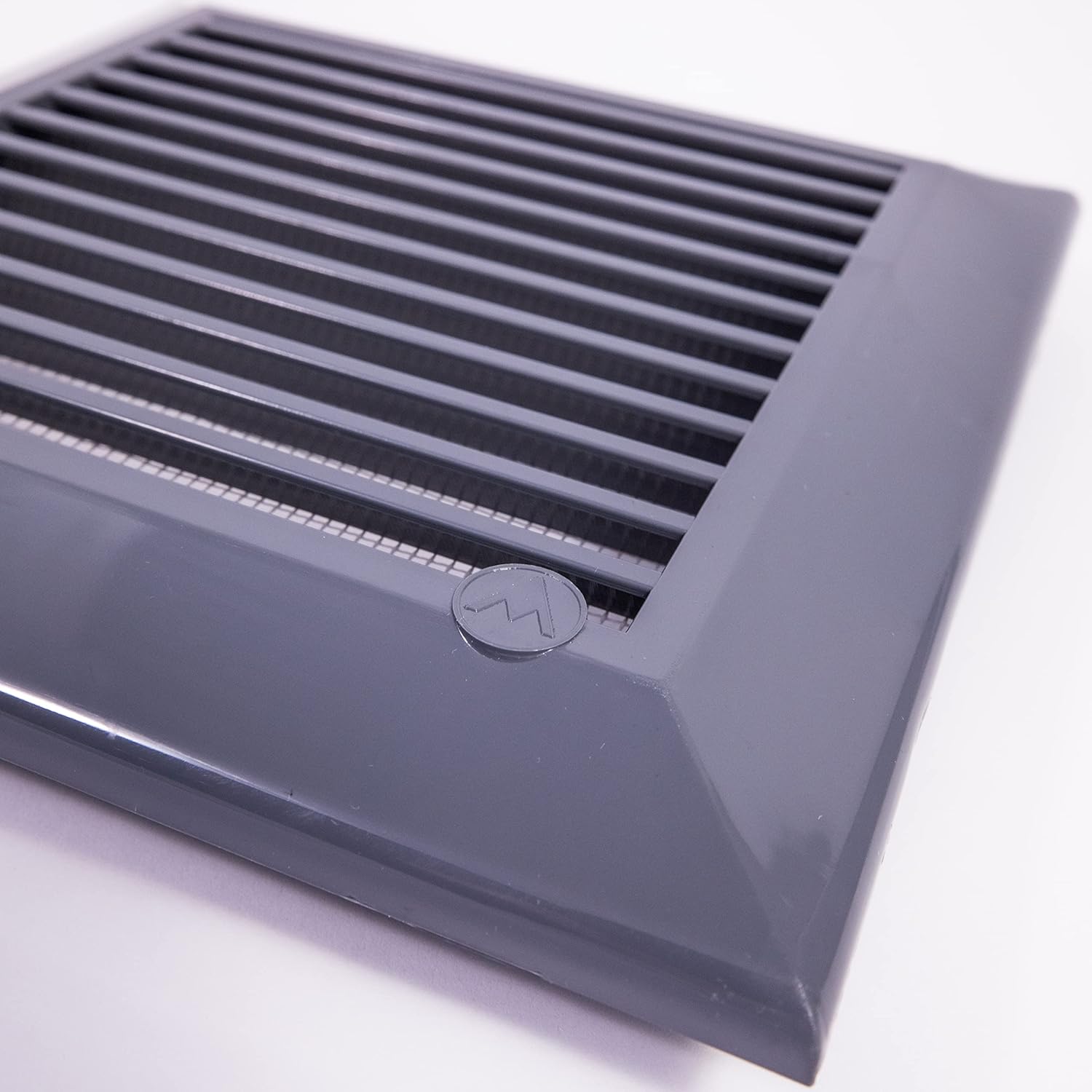 Louvre Vent Graphite Duo Smart 140/210 140mm X 210mm With Fly Mesh - Best4Trade-Retail