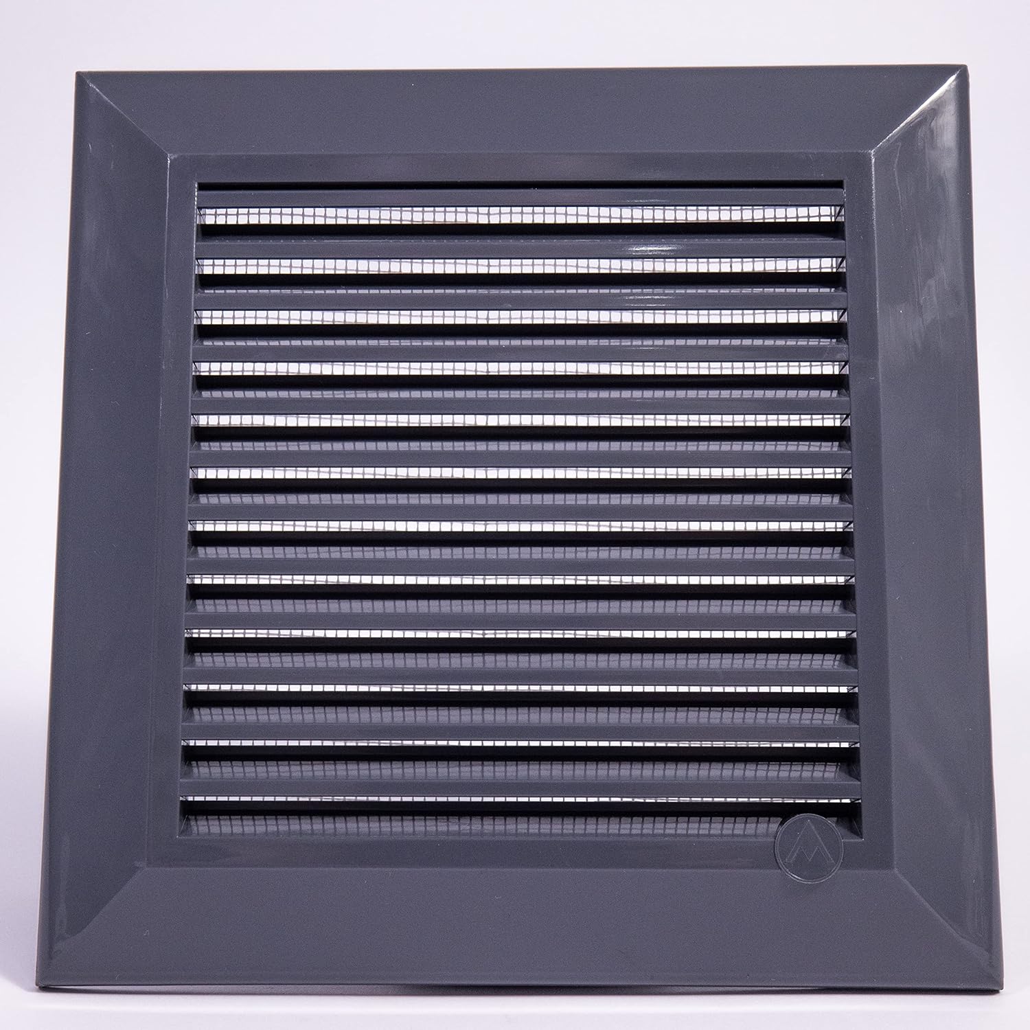 Louvre Vent Graphite Duo Smart 140/210 140mm X 210mm With Fly Mesh - Best4Trade-Retail
