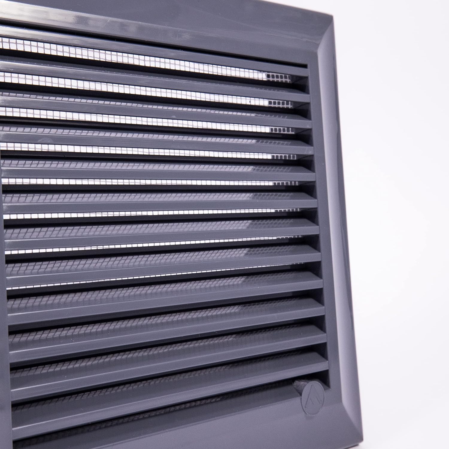 Louvre Vent Graphite Duo Smart 135G 135mm With Fly Mesh - Best4Trade-Retail