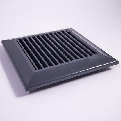 Louvre Vent Graphite Duo Smart 135G 135mm With Fly Mesh - Best4Trade-Retail