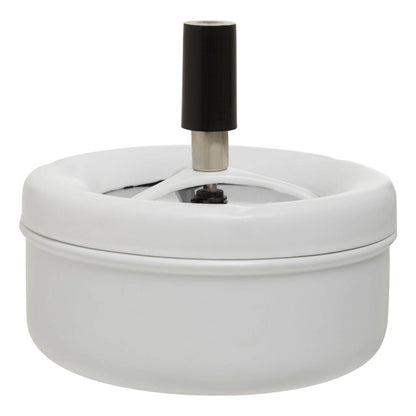 Matte White Medium Spinning Ashtray