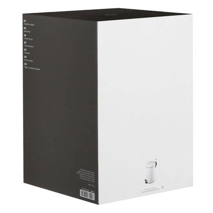 Parker 3 Ltr White Pedal Bin